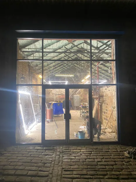 Completed commercial shopfront installation by UK Shopfronts
